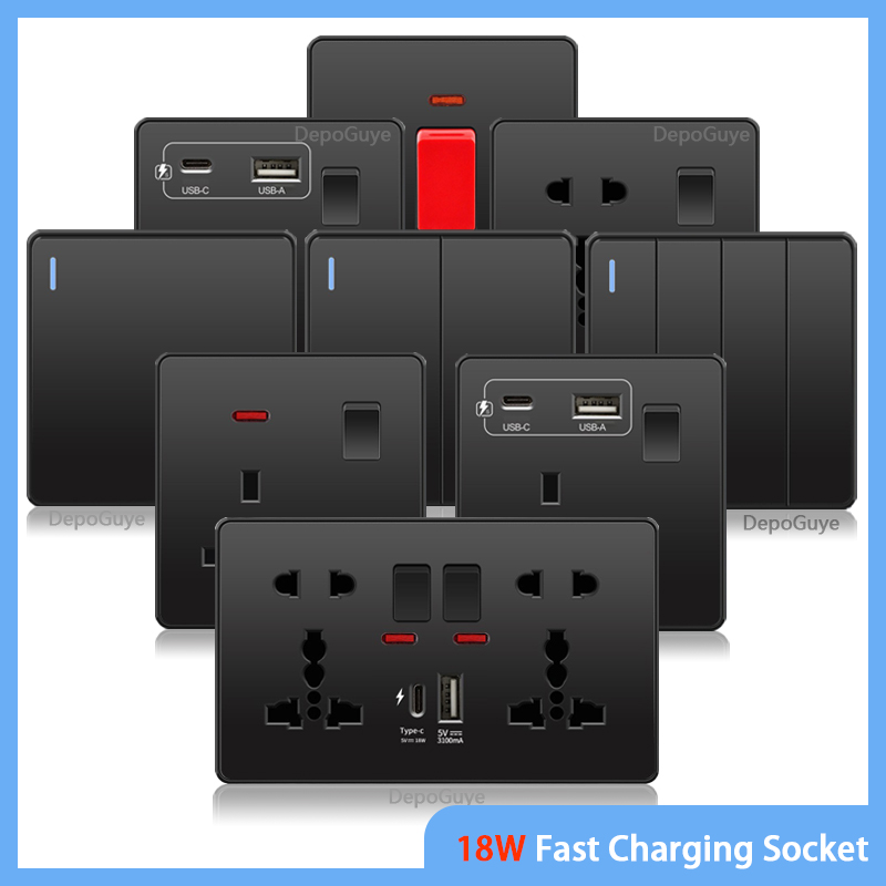 Home Decor Uk - مقبس شحن سريع ذكي USB من