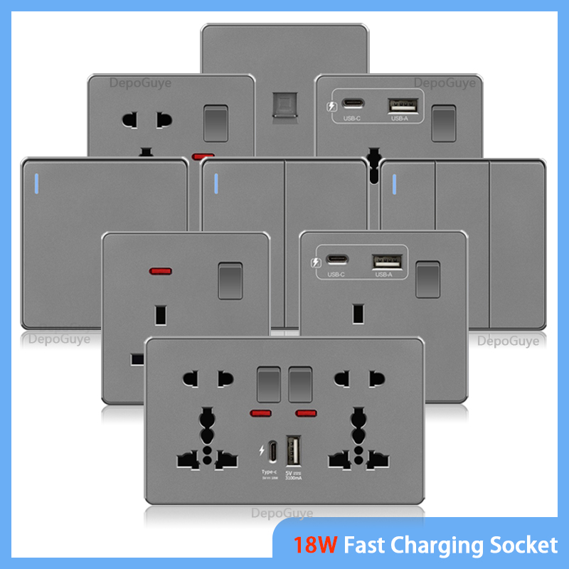 Home Decor Uk - المملكة المتحدة 13A مع USB Type-c