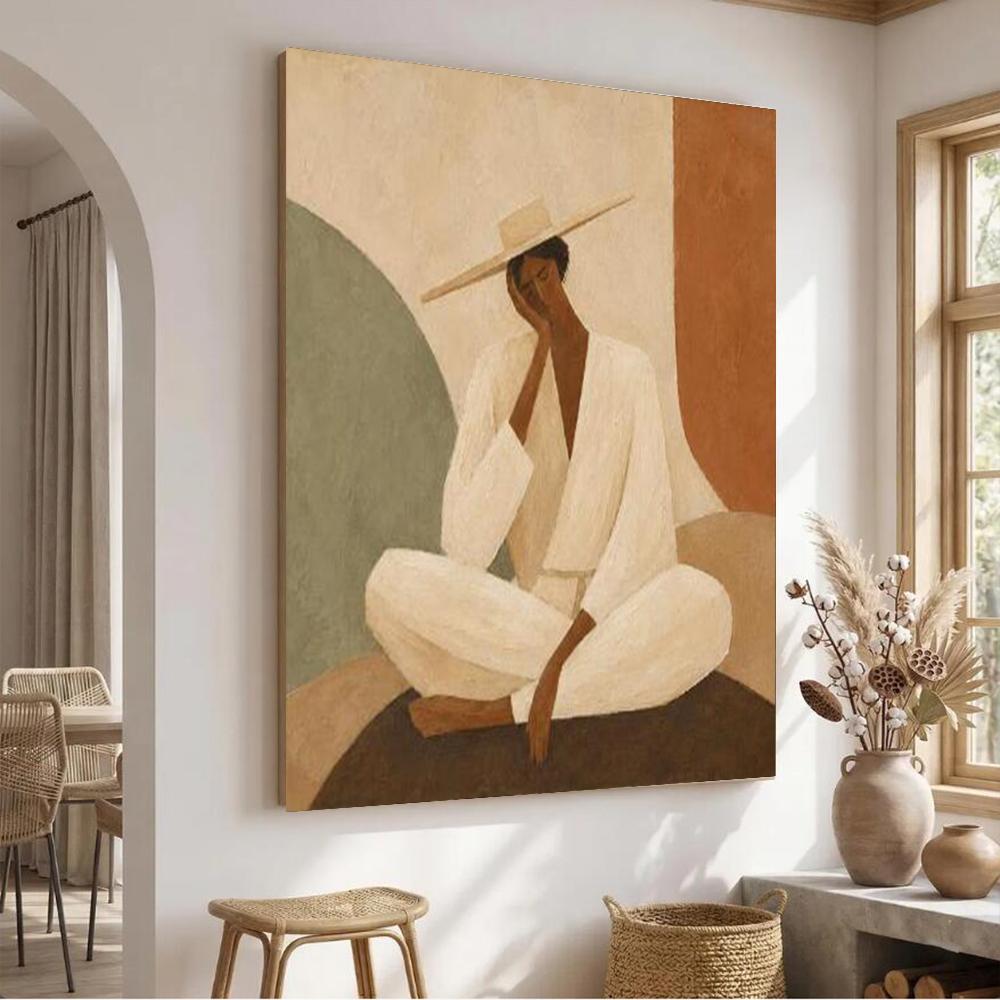 Home Decor Free Images - لوحة زيتية تجريدية على القماش -