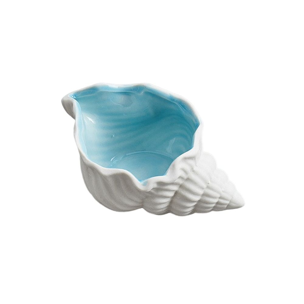 Ceramic Trinket Dish - صينية مجوهرات سيراميك على شكل محارة