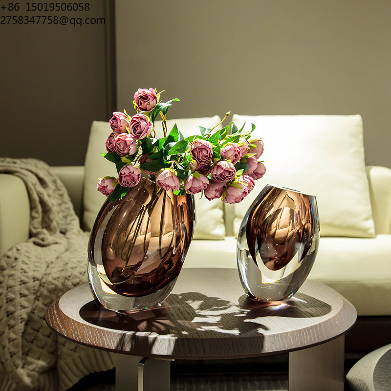 Home Decor Vase - مزهريات زجاجية إبداعية على الطراز الاسكندنافي