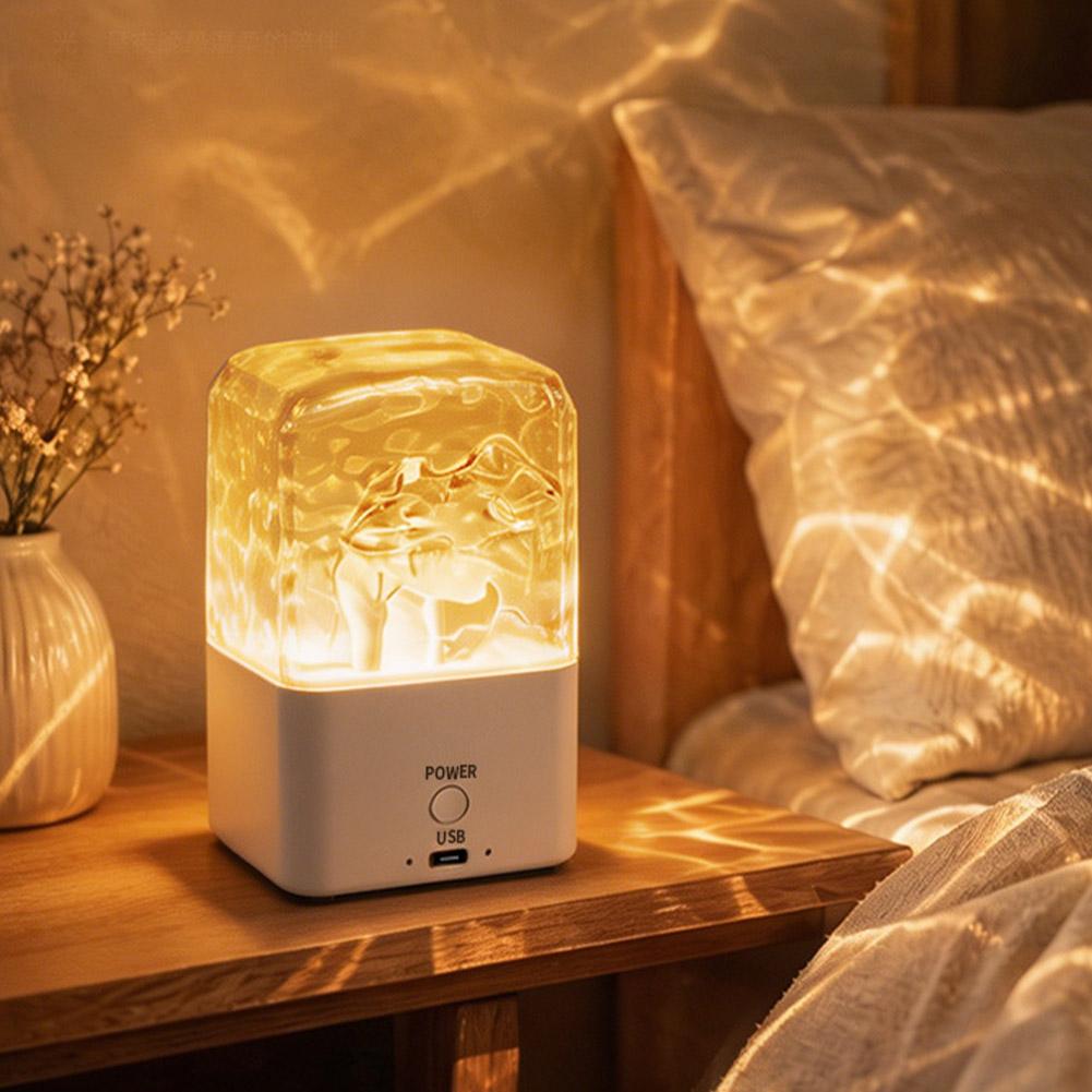 ضوء ليلي بتأثير تموجات الماء م - مراجعة Home Decor Range وسعره