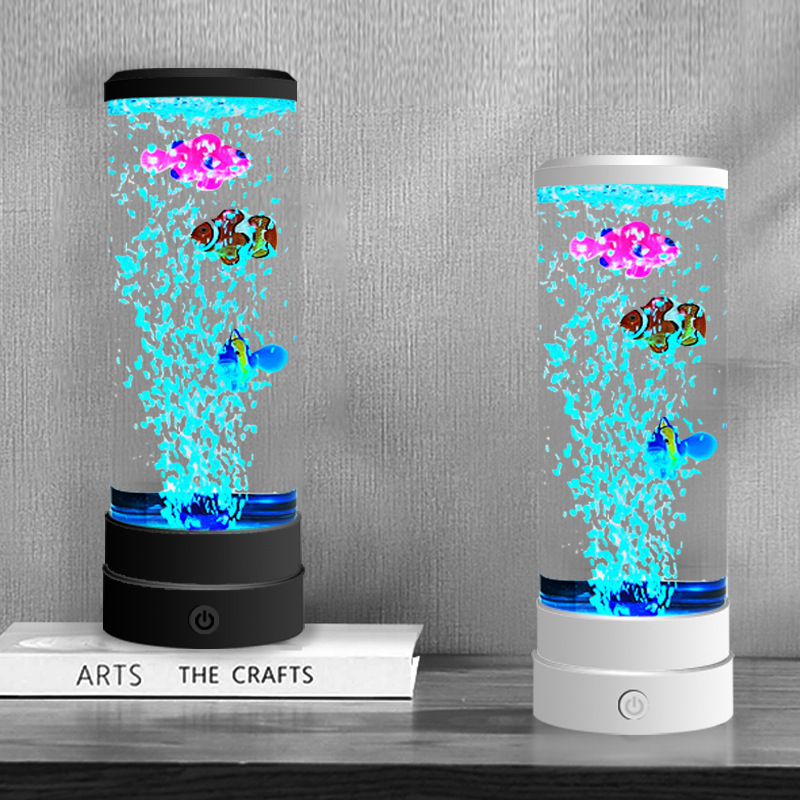 سمكة فقاعية LED متعددة الألوان - مراجعة Home Decor Unique وسعره