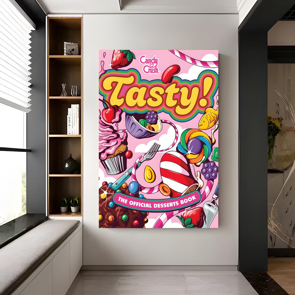 ملصق لعبة C-candy Crush Saga ل - مراجعة Home Decor Mobile Game وسعره
