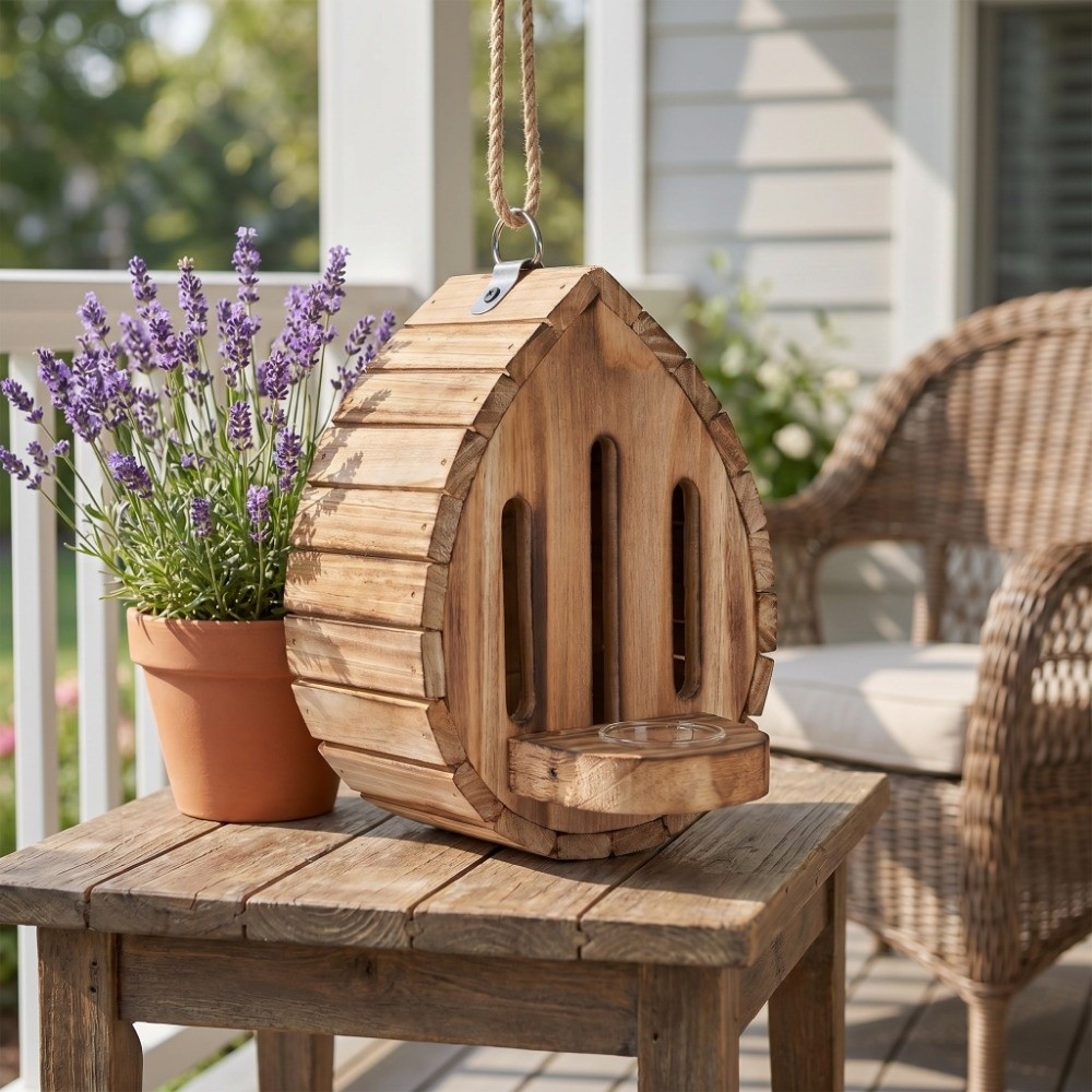 ديكور منزلي، بيت خشبي على شكل  - مراجعة Home Decor Habitat وسعره
