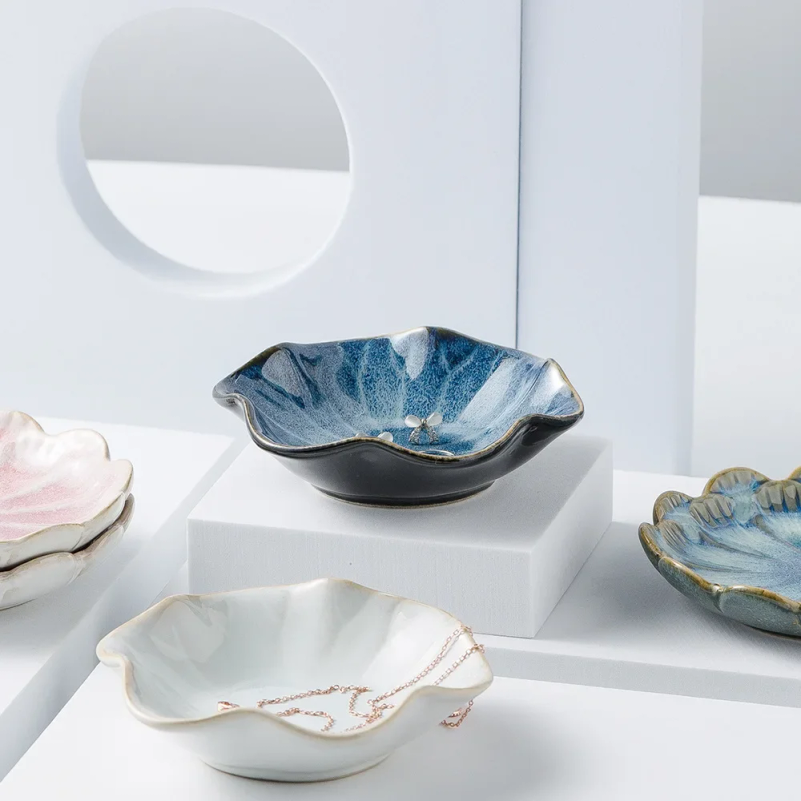صينية مجوهرات بتصميم إبداعي وب - مراجعة Ceramic Trinket Dish وسعره
