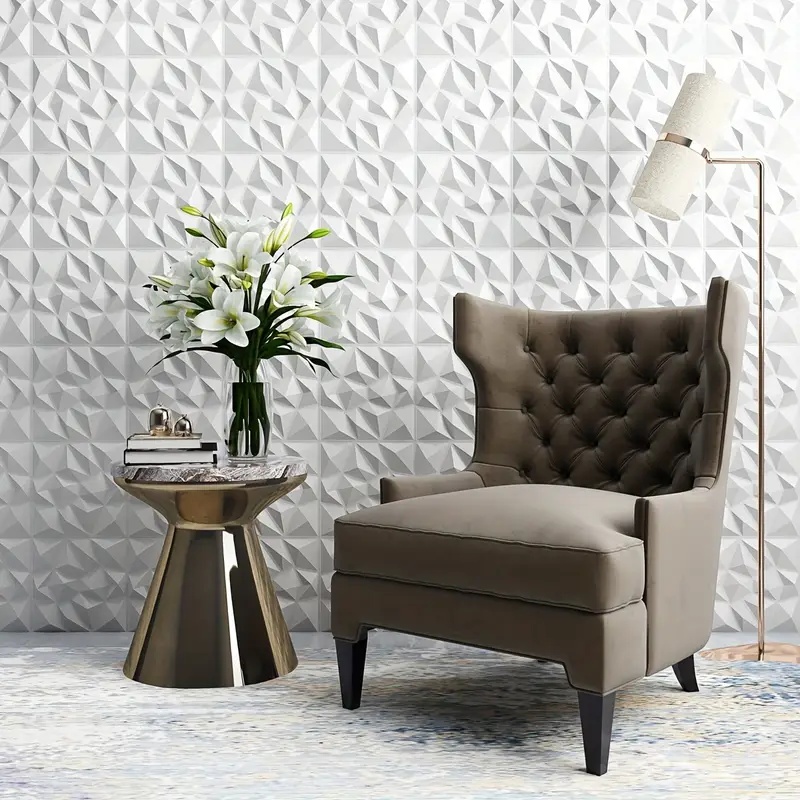12 قطعة من ألواح الحائط ثلاثية - مراجعة Home Decor Wall Panels وسعره