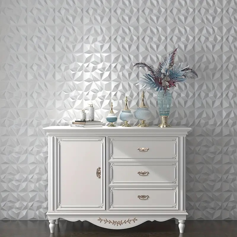12 قطعة من ألواح الحائط ثلاثية - مراجعة Home Decor Wall Panels وسعره