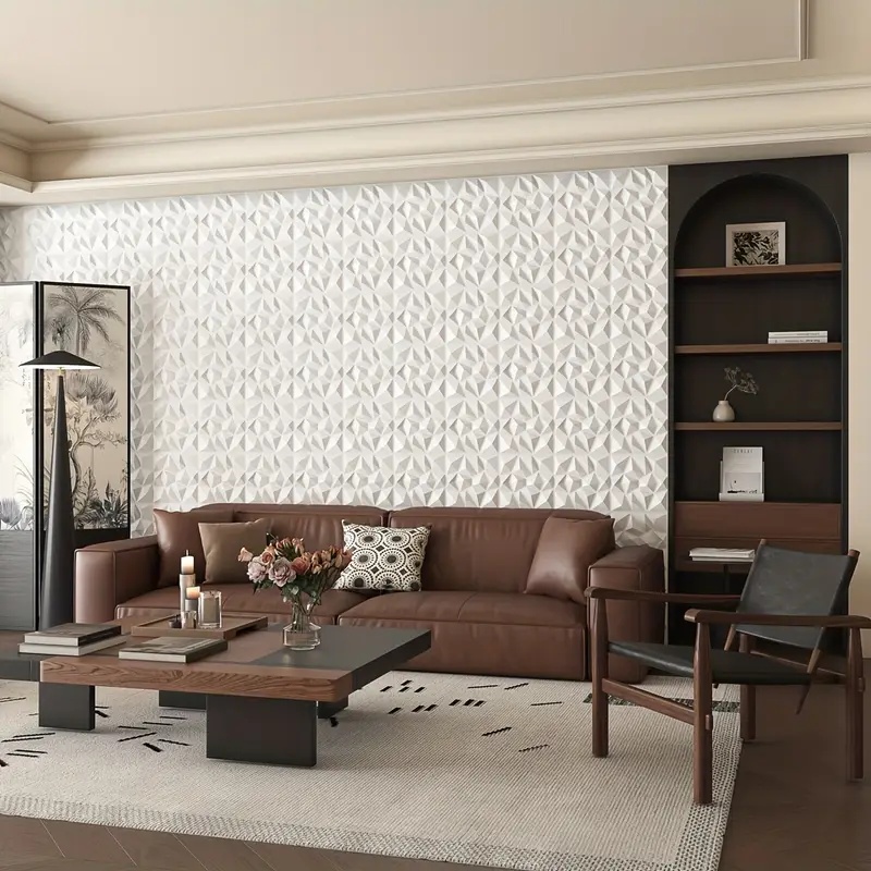 12 قطعة من ألواح الحائط ثلاثية - مراجعة Home Decor Wall Panels وسعره