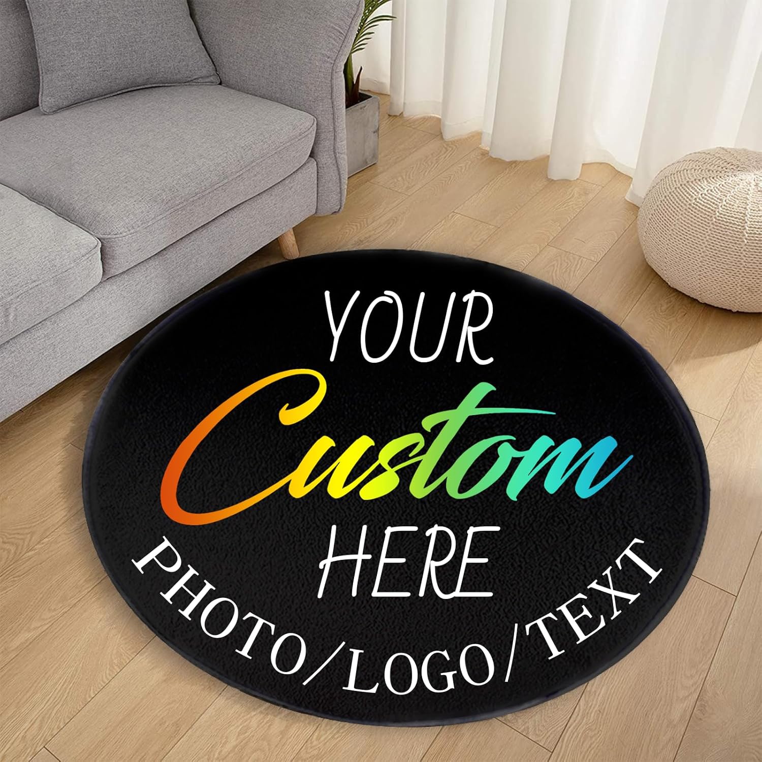 سجادة منطقة مستديرة مخصصة مع ص - مراجعة Home Decor Free Images وسعره