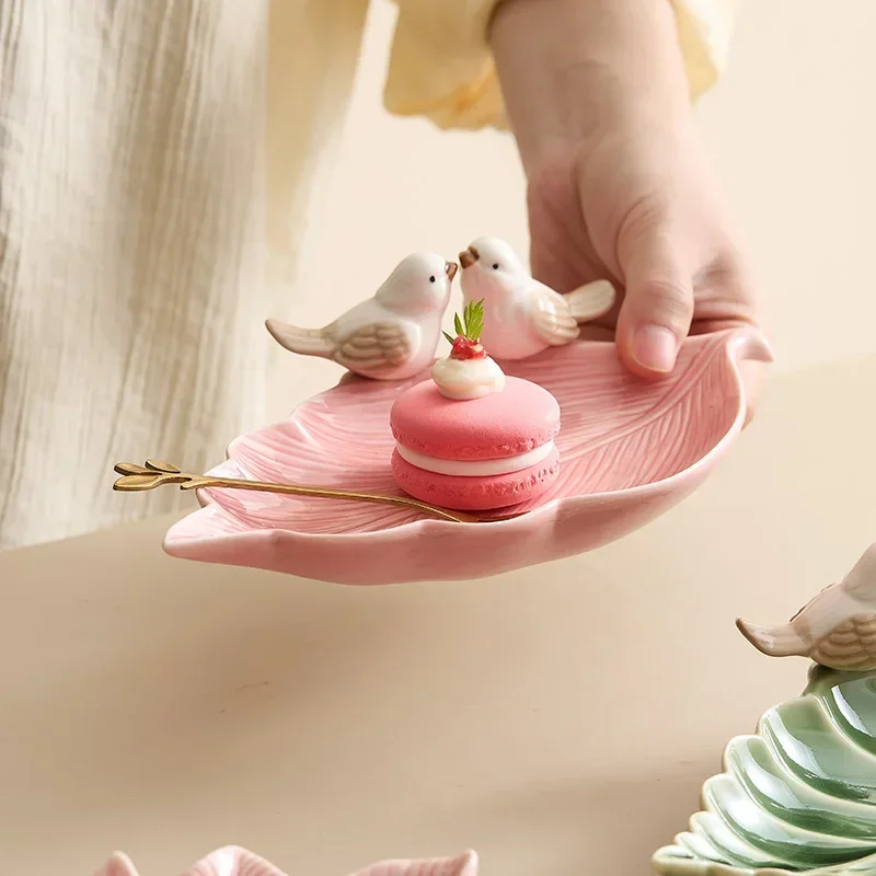 لطيف الطيور صينية مجوهرات من ا - مراجعة Ceramic Trinket Dish وسعره