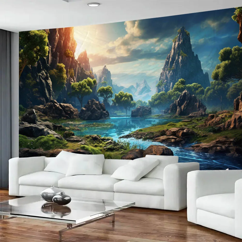 لوحة جدارية طبيعية تصور منظرًا - مراجعة Home Decor Range وسعره