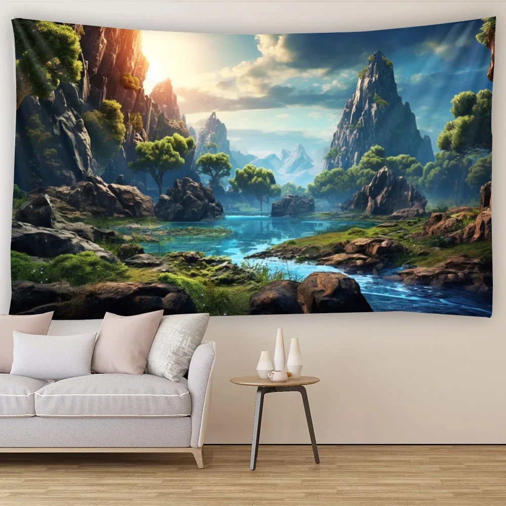 لوحة جدارية طبيعية تصور منظرًا - مراجعة Home Decor Range وسعره