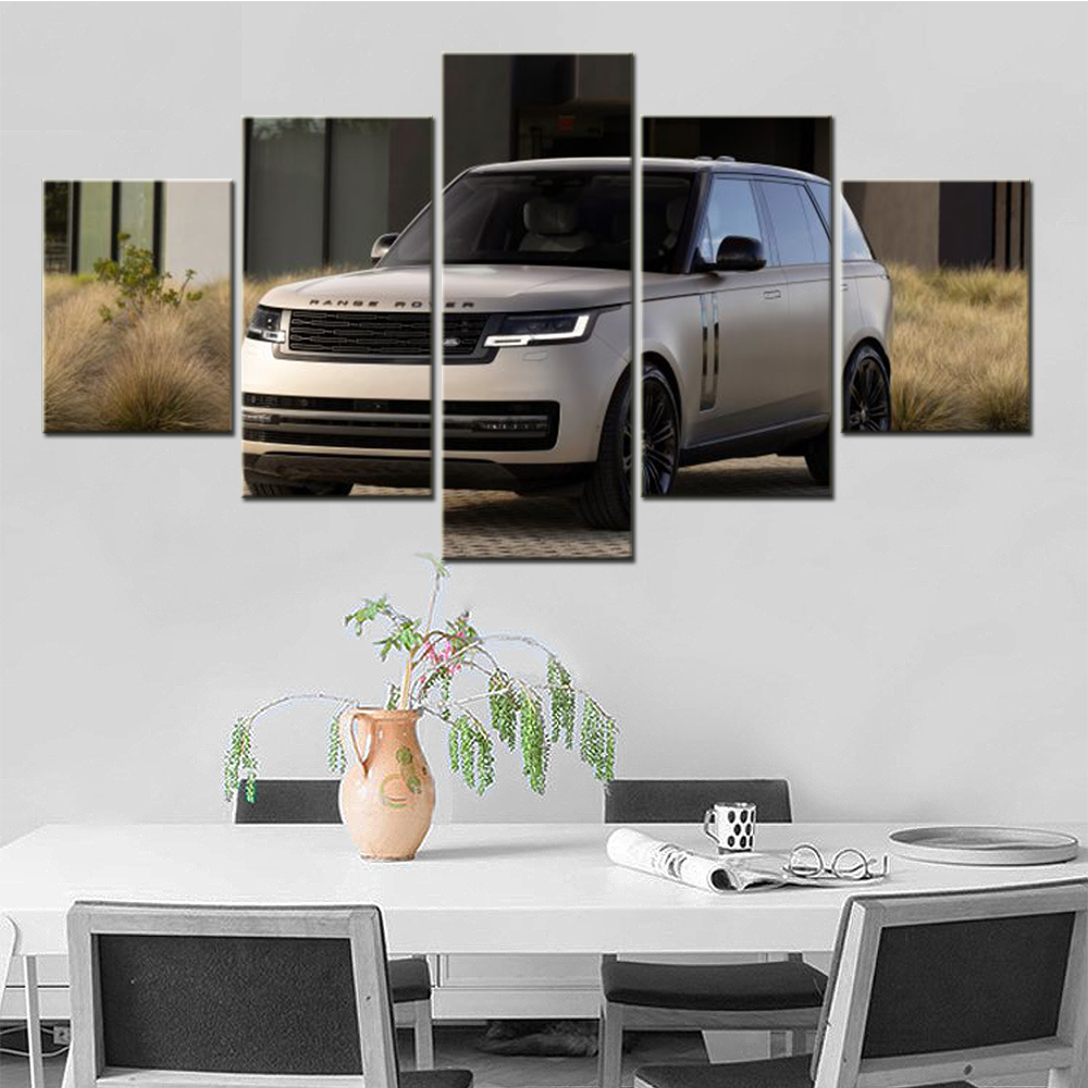 5 قطع جدار الفن قماش السيارات  - مراجعة Home Decor Range وسعره