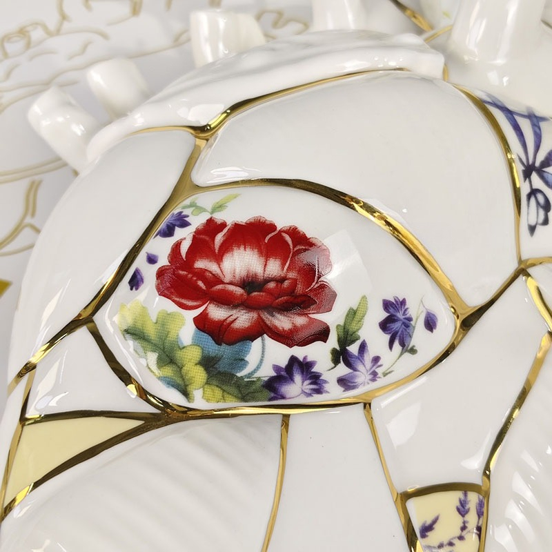 مزهرية على شكل قلب لغرفة المعي - مراجعة Home Decor Vase وسعره