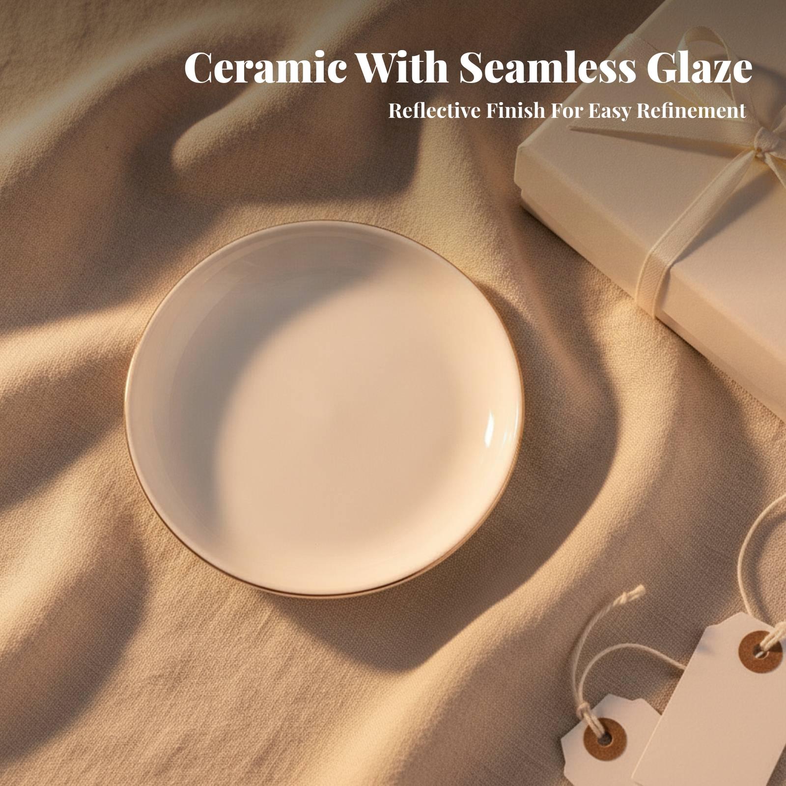 طبق سيراميك لحفظ المجوهرات، من - مراجعة Ceramic Trinket Dish وسعره