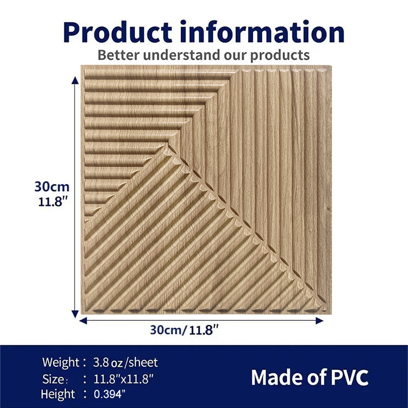 12 قطعة من لوحات الحائط ثلاثية - مراجعة Home Decor Wall Panels وسعره