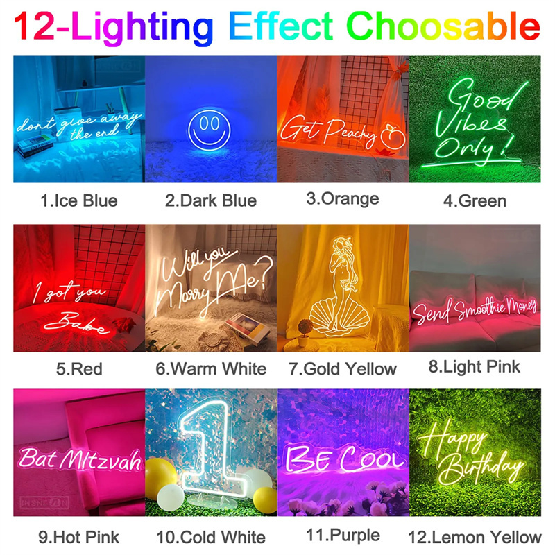 لافتات نيون مخصصة بإضاءة LED،  - مراجعة Home Decor Nepal وسعره