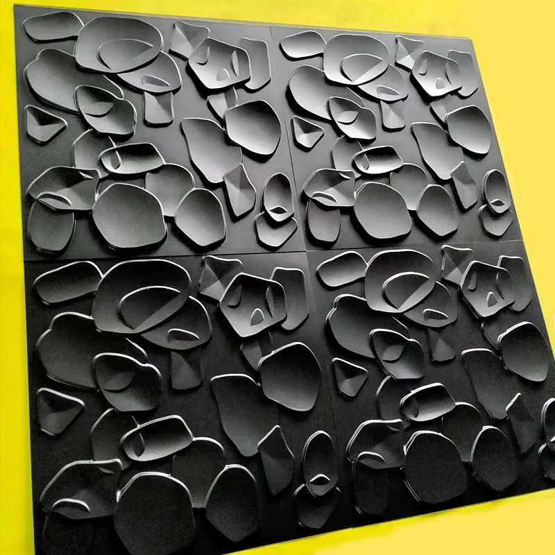 12 قطعة 50x50 سنتيمتر ثلاثية ا - مراجعة Home Decor Wall Panels وسعره